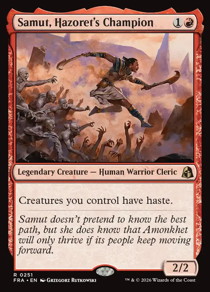 Samut, Hazoret's Champion [Reality Fracture]
