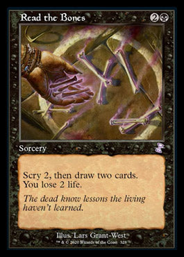 Read the Bones (Timeshifted) [Time Spiral Remastered] [Foil]