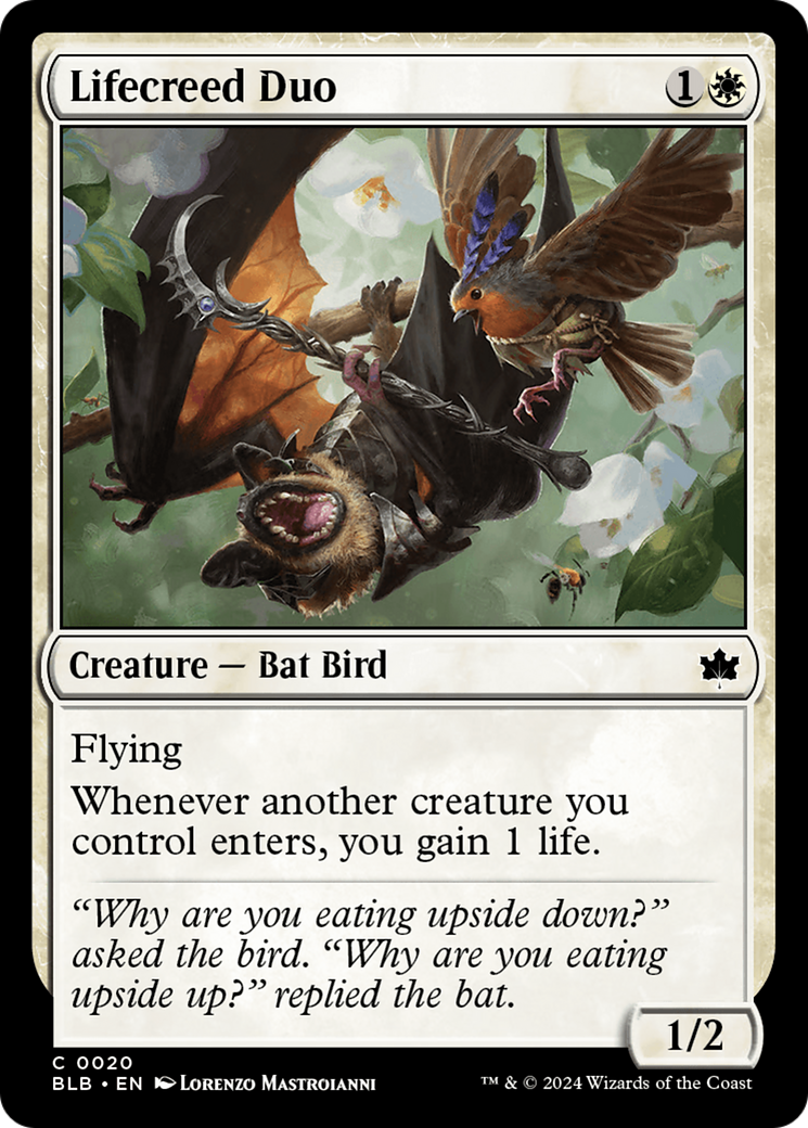 Lifecreed Duo [Bloomburrow] [Foil]