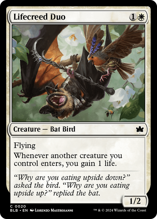 Lifecreed Duo [Bloomburrow] [Foil]