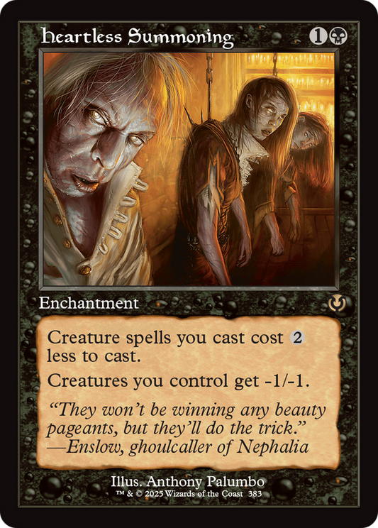 Heartless Summoning (Retro Frame) [Innistrad Remastered] [Foil]