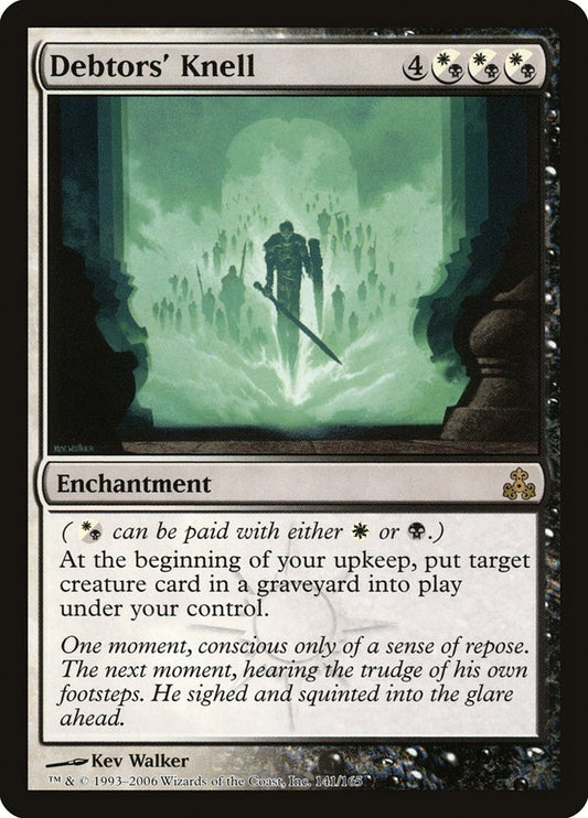 Debtors' Knell [Guildpact] [Foil]