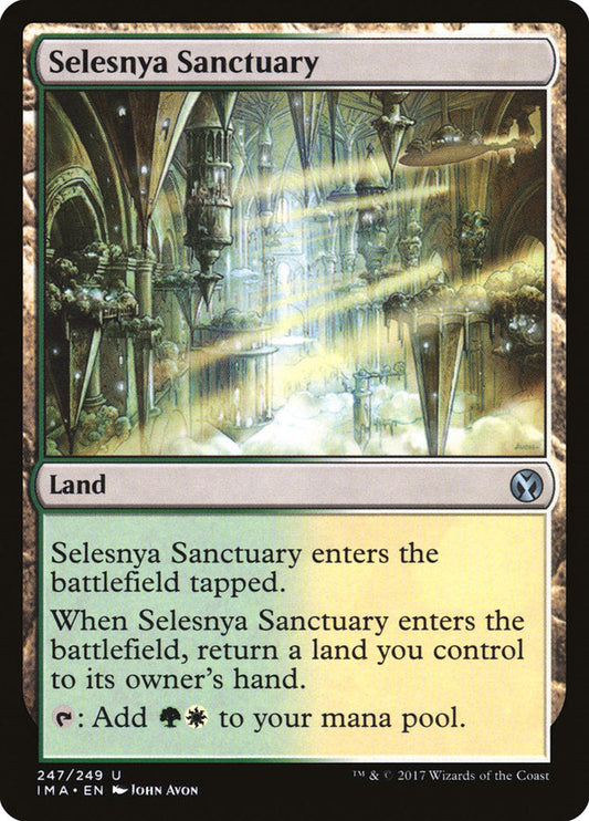 Selesnya Sanctuary [Iconic Masters] [Foil]