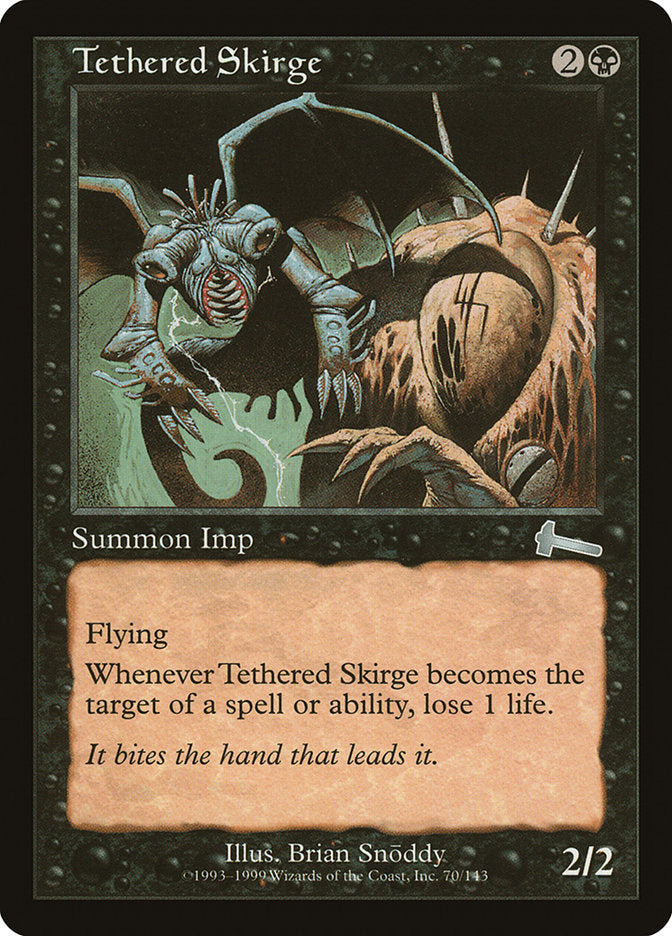 Tethered Skirge [Urza's Legacy] [Foil]