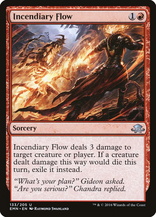 Incendiary Flow [Eldritch Moon] [Foil]