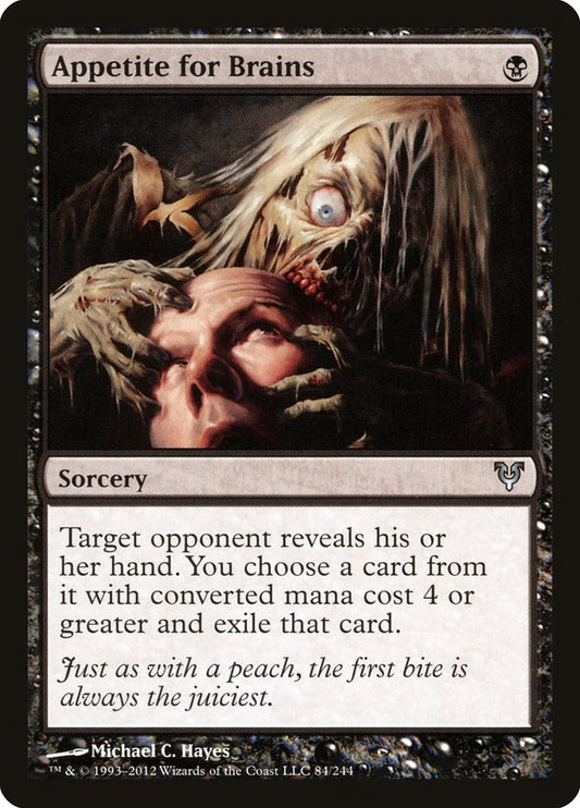 Appetite for Brains [Avacyn Restored] [Foil]