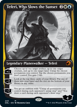 Teferi, Who Slows the Sunset [Innistrad: Double Feature] [Foil]