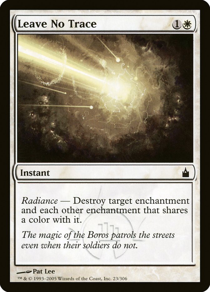 Leave No Trace [Ravnica: City of Guilds] [Foil]