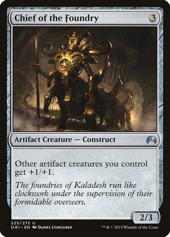 Chief of the Foundry [Magic Origins] [Foil]