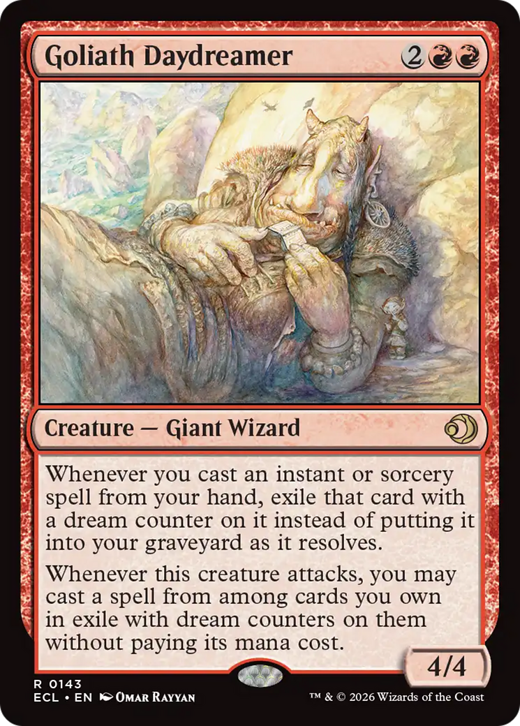 Goliath Daydreamer [Lorwyn Eclipsed] [Foil]