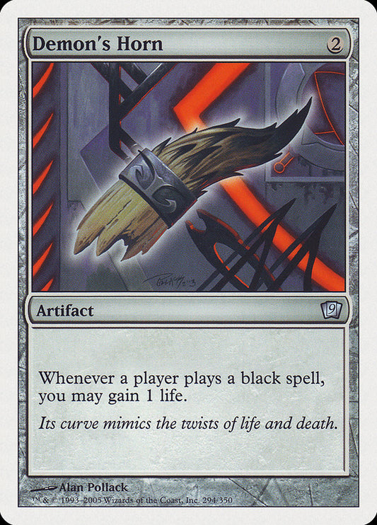 Demon's Horn [Ninth Edition] [Foil]