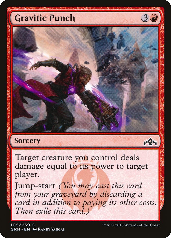 Gravitic Punch [Guilds of Ravnica] [Foil]