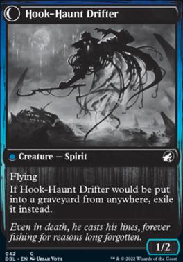 Baithook Angler // Hook-Haunt Drifter [Innistrad: Double Feature] [Foil]