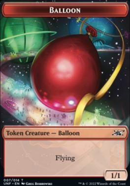 Cat // Balloon Double-Sided Token [Unfinity Tokens]