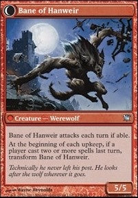 Hanweir Watchkeep // Bane of Hanweir [Innistrad] [Foil]