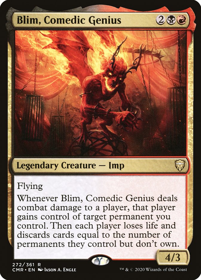 Blim, Comedic Genius [Commander Legends] [Foil]