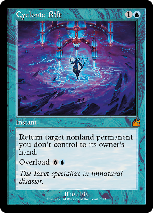 Cyclonic Rift (Retro Frame) [Ravnica Remastered] [Foil]