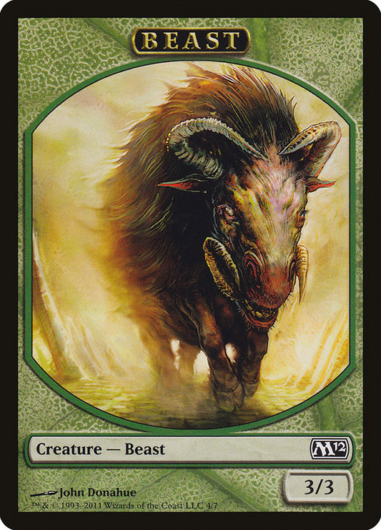 Beast Token [Core Set 2012 Tokens]