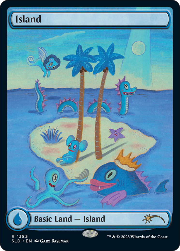 Island (1383) [Secret Lair Drop Series] [Foil]