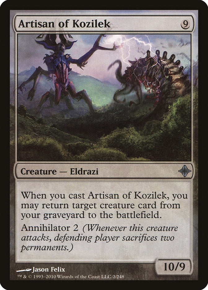 Artisan of Kozilek [Rise of the Eldrazi] [Foil]