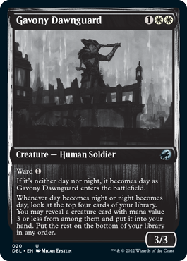 Gavony Dawnguard [Innistrad: Double Feature] [Foil]