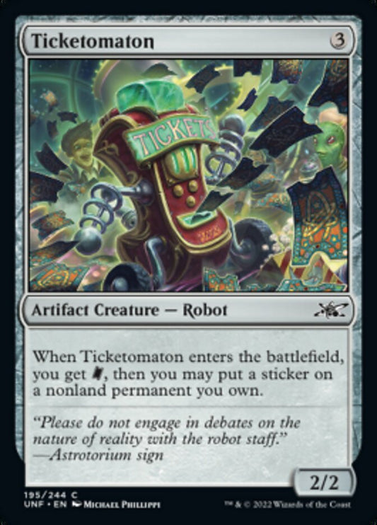 Ticketomaton [Unfinity] [Foil]