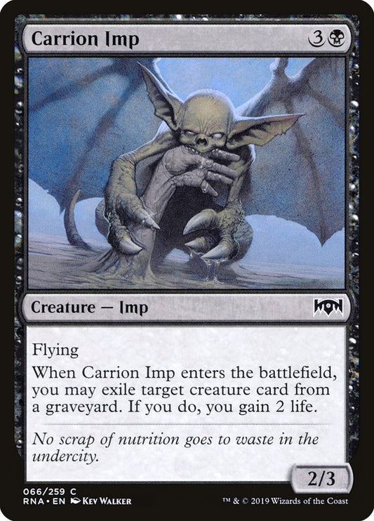 Carrion Imp [Ravnica Allegiance] [Foil]