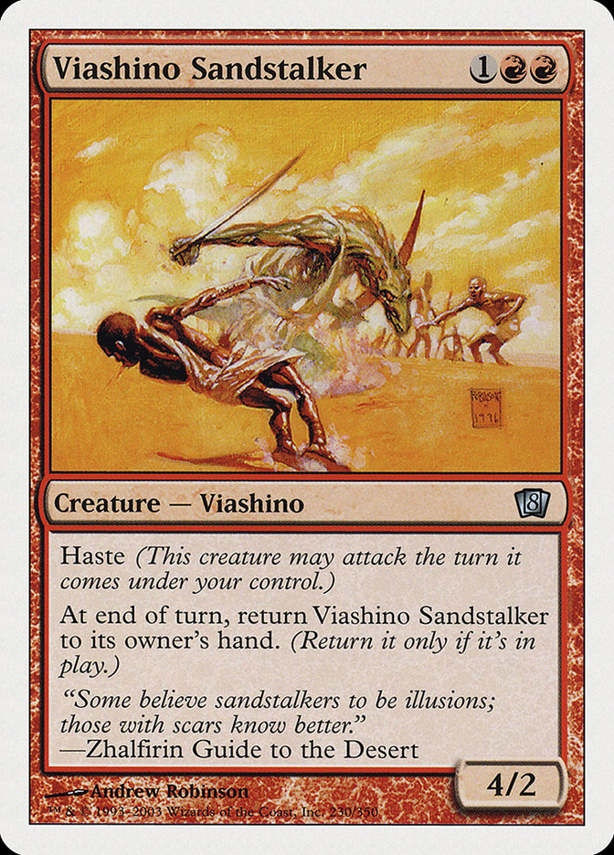 Viashino Sandstalker [Eighth Edition] [Foil]