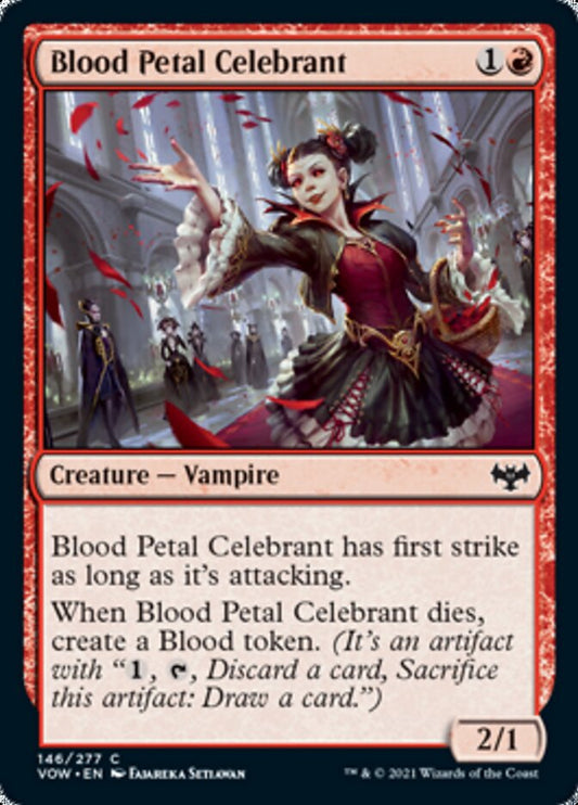 Blood Petal Celebrant [Innistrad: Crimson Vow] [Foil]