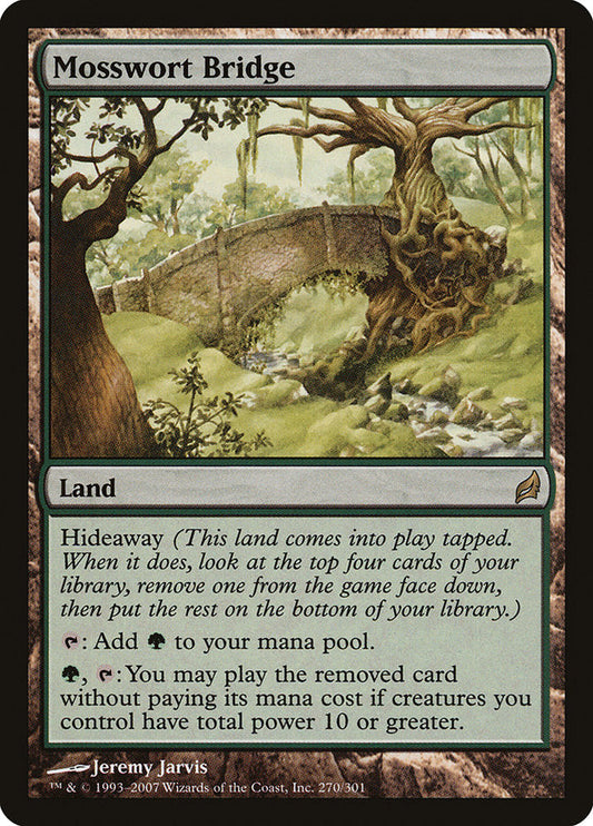 Mosswort Bridge [Lorwyn] [Foil]
