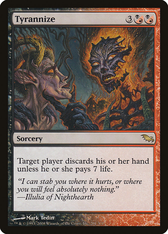 Tyrannize [Shadowmoor] [Foil]