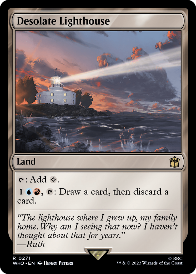 Desolate Lighthouse [Doctor Who] [Foil]