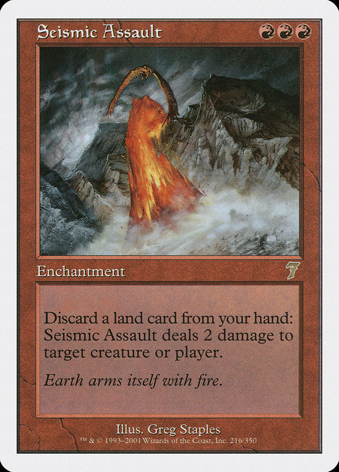 Seismic Assault [Seventh Edition] [Foil]
