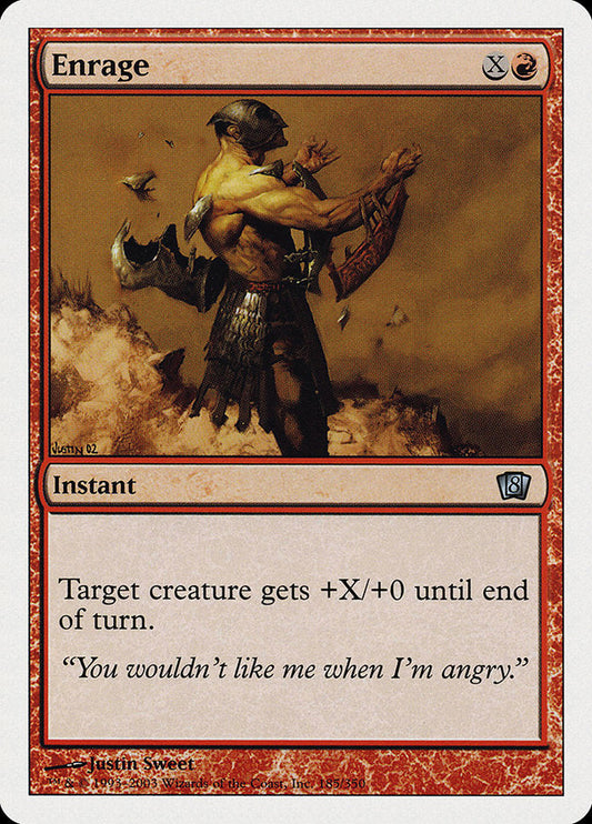 Enrage [Eighth Edition] [Foil]