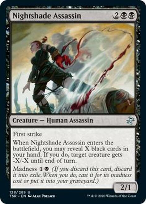 Nightshade Assassin [Time Spiral Remastered] [Foil]