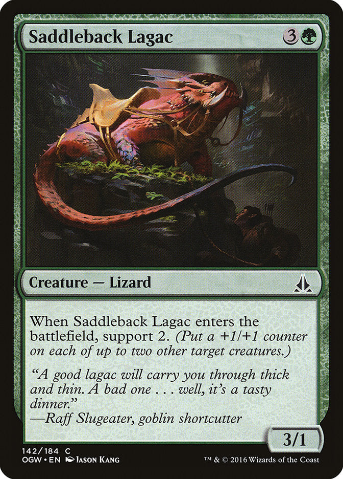 Saddleback Lagac [Oath of the Gatewatch] [Foil]