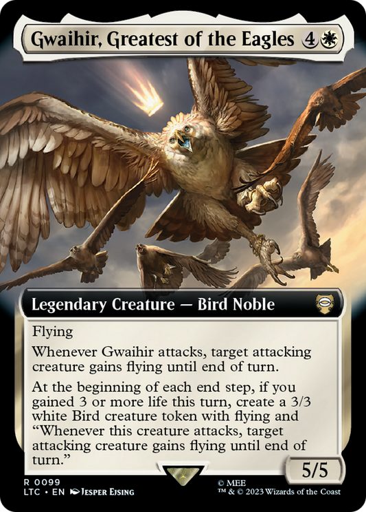 Gwaihir, Greatest of the Eagles (Extended Art) [The Lord of the Rings: Tales of Middle-Earth Commander] [Foil]