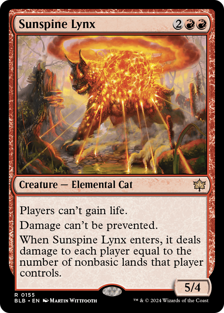 Sunspine Lynx [Bloomburrow] [Foil]