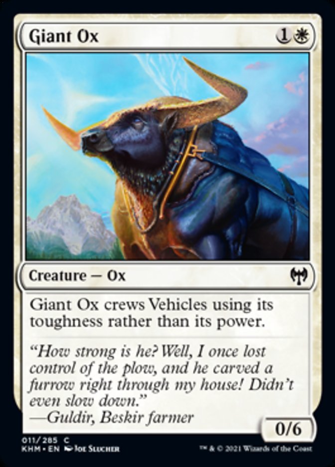 Giant Ox [Kaldheim] [Foil]