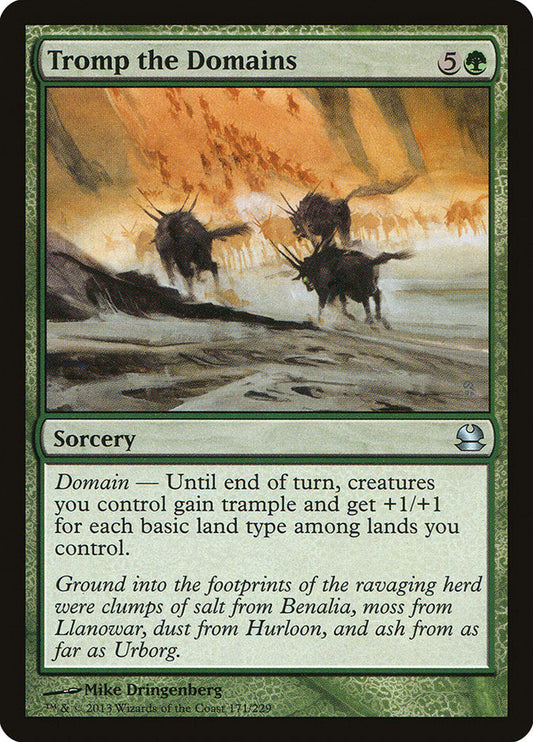 Tromp the Domains [Modern Masters] [Foil]
