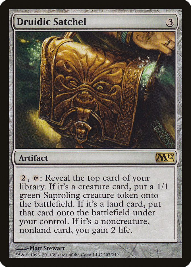 Druidic Satchel [Core Set 2012] [Foil]