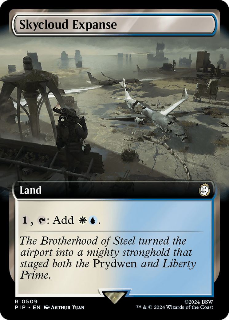 Skycloud Expanse (Extended Art) [Fallout] [Foil]