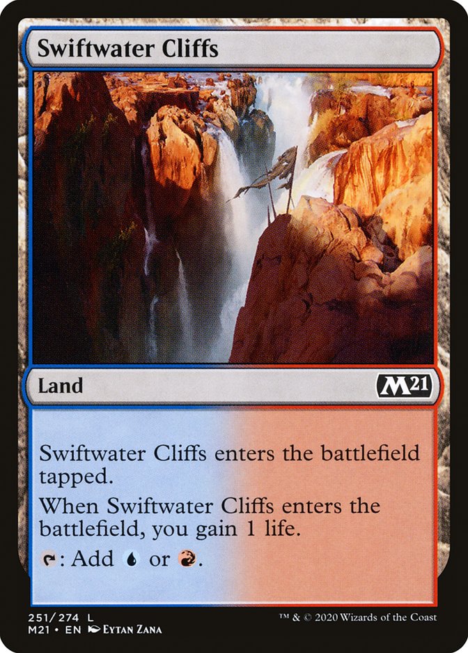 Swiftwater Cliffs [Core Set 2021] [Foil]