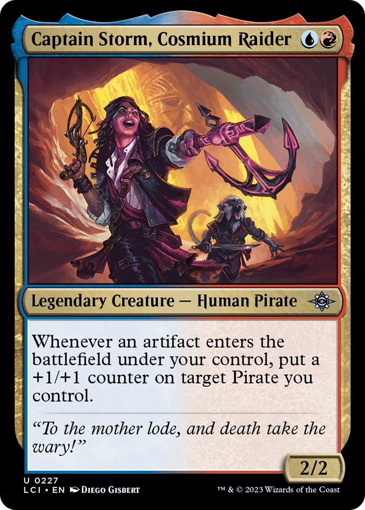 Captain Storm, Cosmium Raider [The Lost Caverns of Ixalan] [Foil]