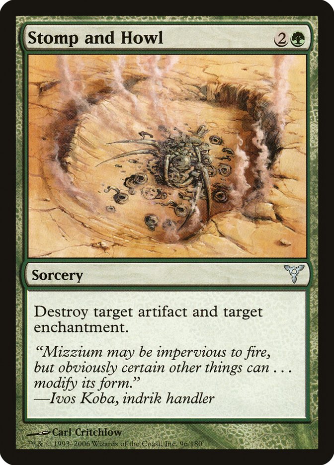 Stomp and Howl [Dissension] [Foil]