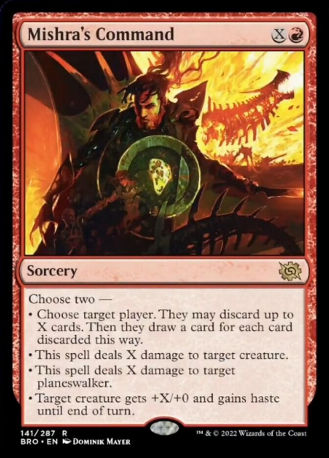 Mishra's Command [The Brothers' War] [Foil]