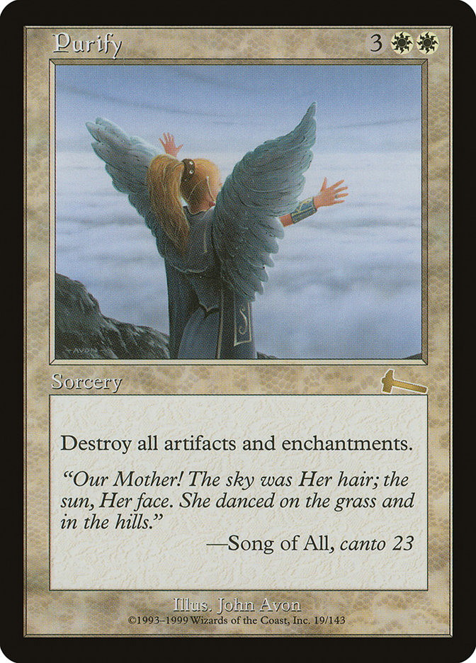 Purify [Urza's Legacy] [Foil]
