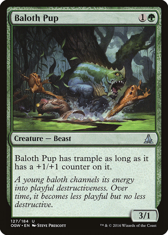 Baloth Pup [Oath of the Gatewatch] [Foil]