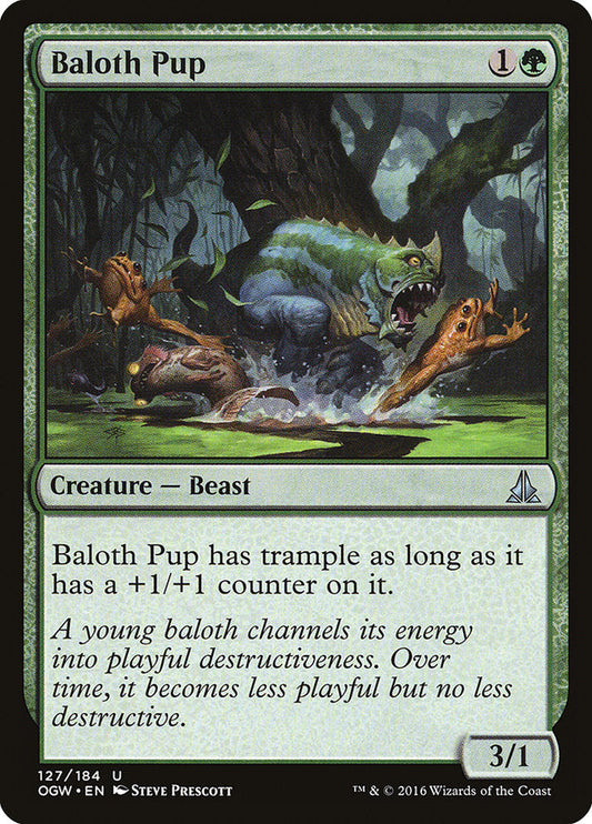 Baloth Pup [Oath of the Gatewatch] [Foil]