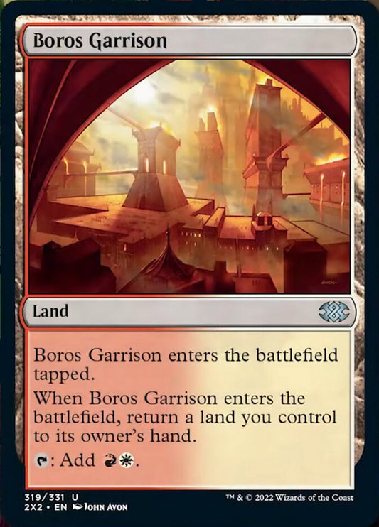 Boros Garrison [Double Masters 2022] [Foil]